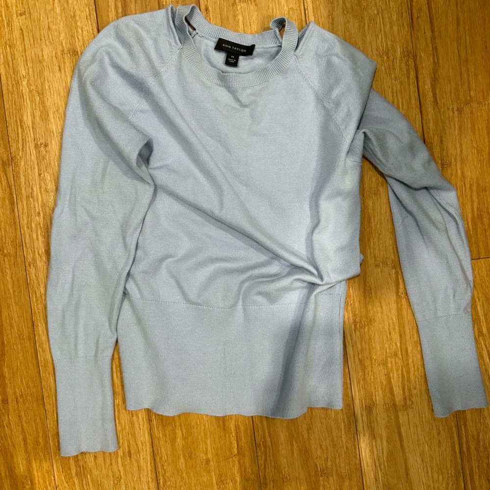 Ann Taylor Sweater Light Blue XS